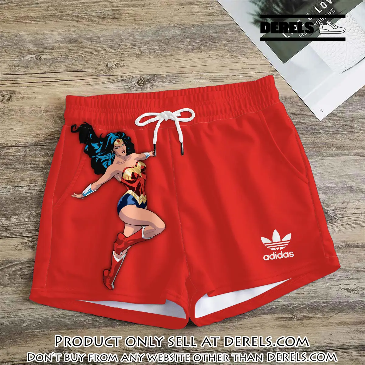 Premium wonder woman in adidas women shorts lady beach shorts wms1071 dr3502091